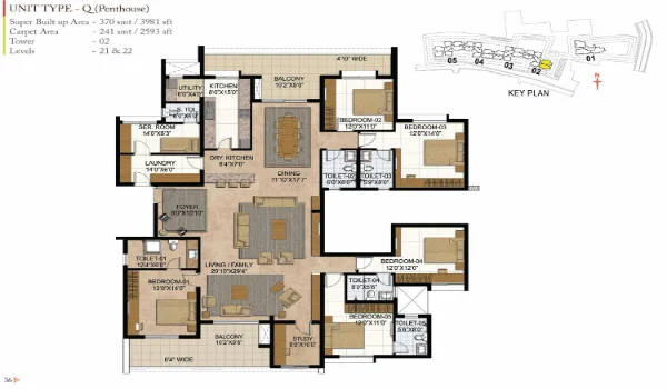 Featured Image of Prestige Westwoods Floor Plan 2